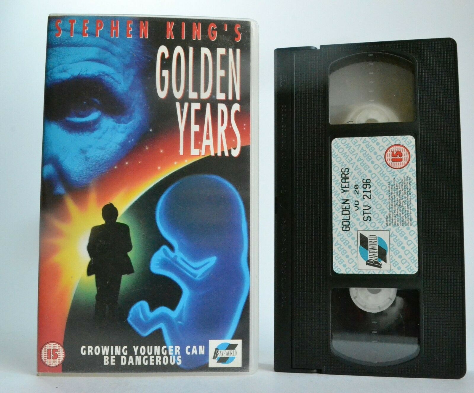 Golden Years: By Stephen King - (1992) Braveworld - TV Sci-Fi Thriller - Pal VHS-