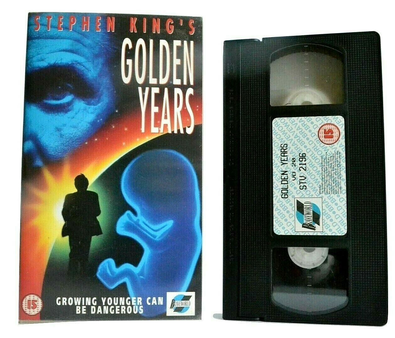 Golden Years: By Stephen King - (1992) Braveworld - TV Sci-Fi Thriller - Pal VHS-