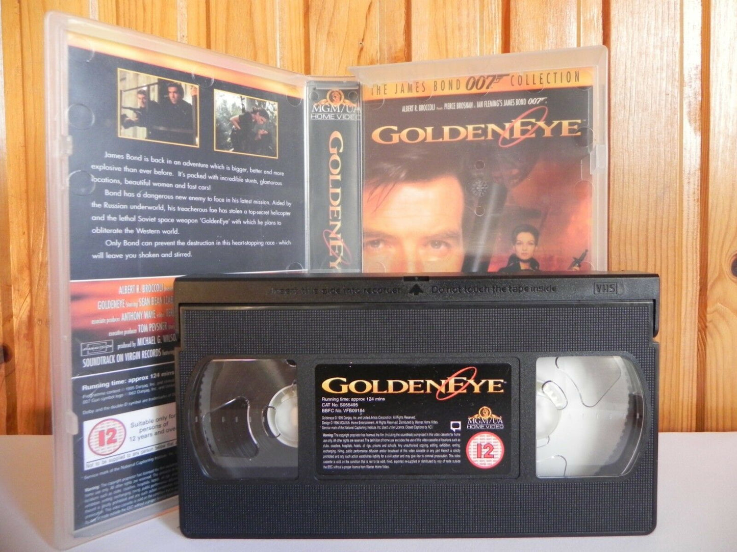 Goldeneye (1996); [007 James Bond] - Spy Action - Pierce Brosnan - Pal VHS-