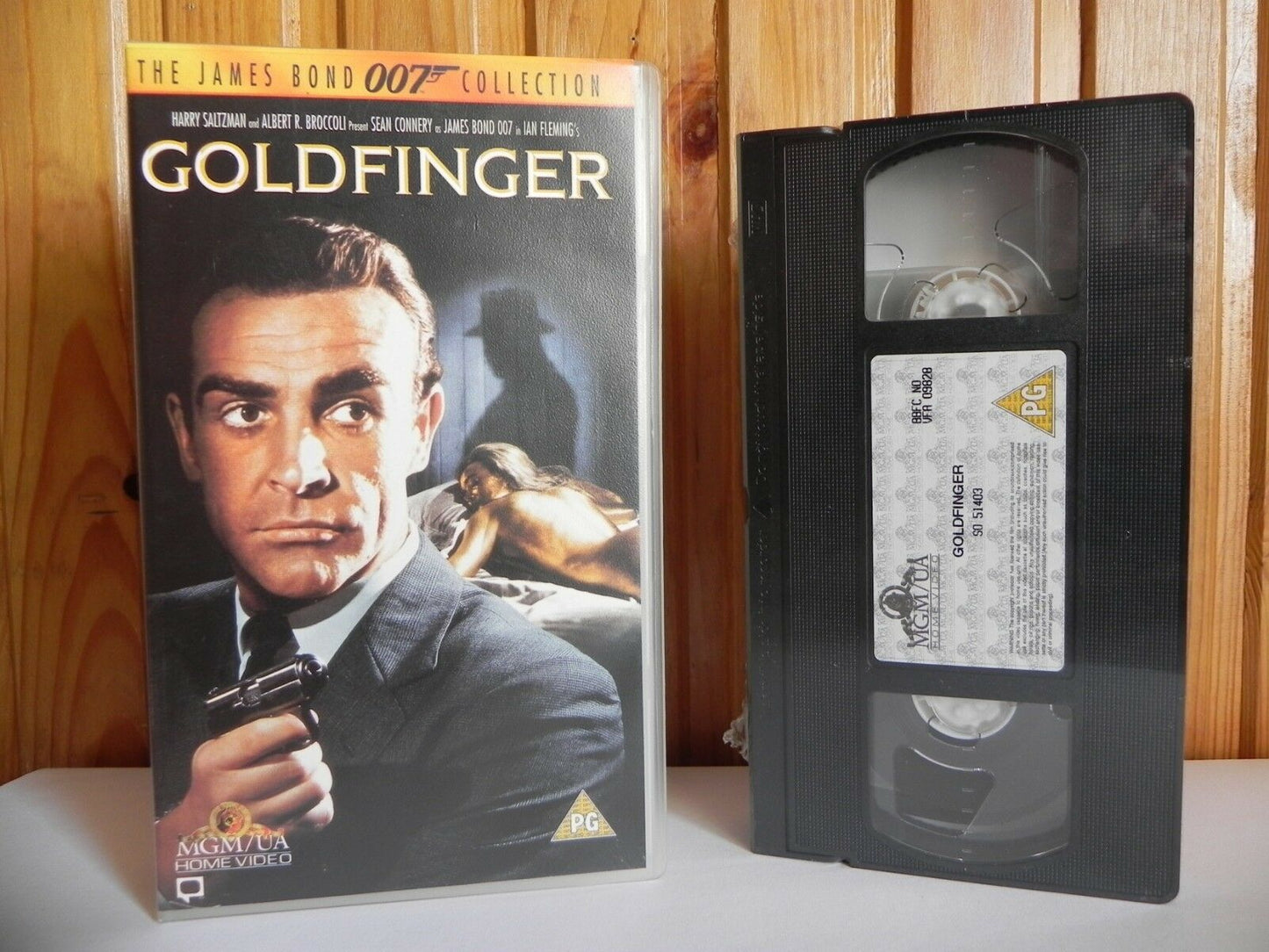 Goldfinger; [007 James Bond] - Action - Brand New Sealed - Sean Connery - VHS-