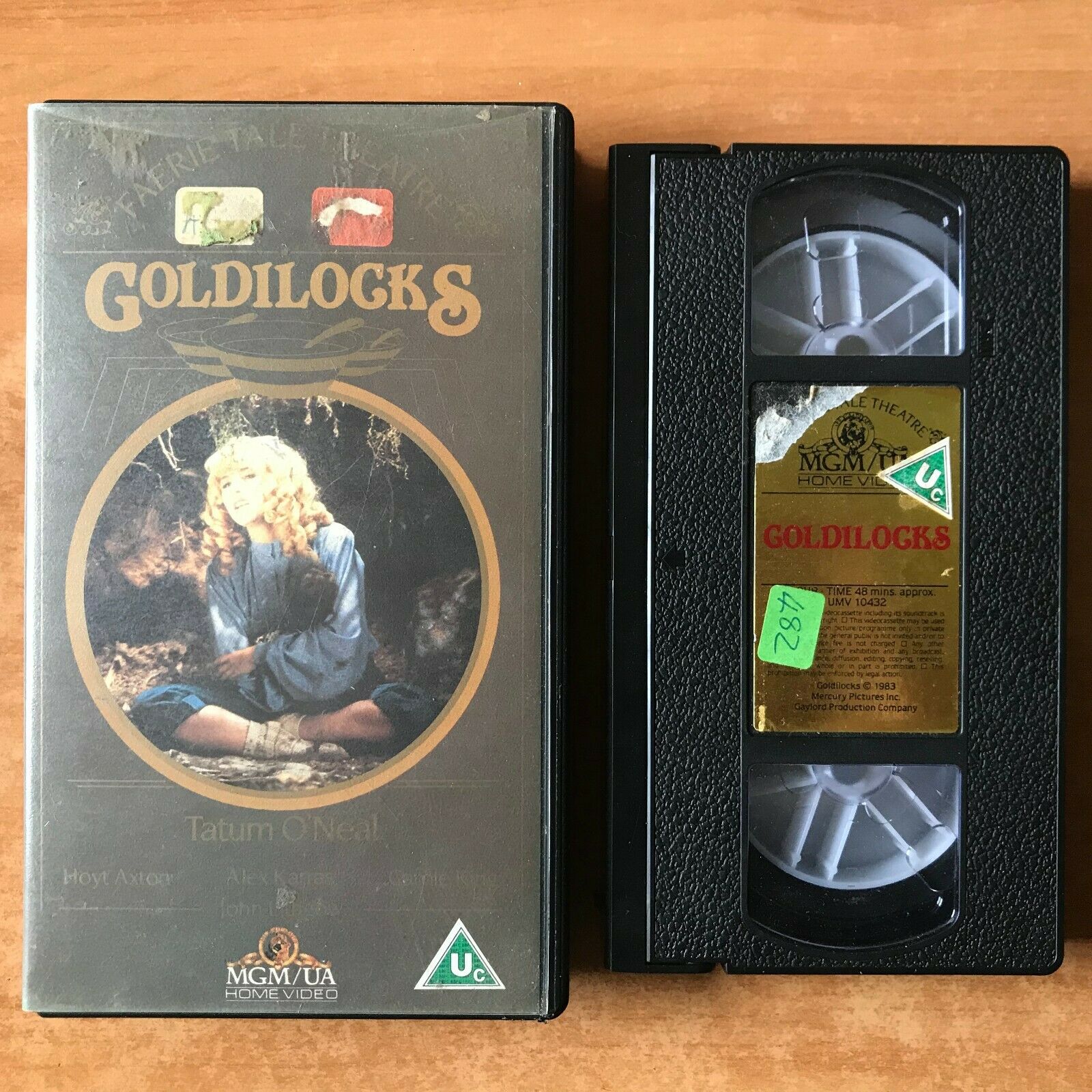 Goldilocks (1984); [Pre-Cert] Faerie Tale Theatre - Tatum O'Neal - Kids - VHS-