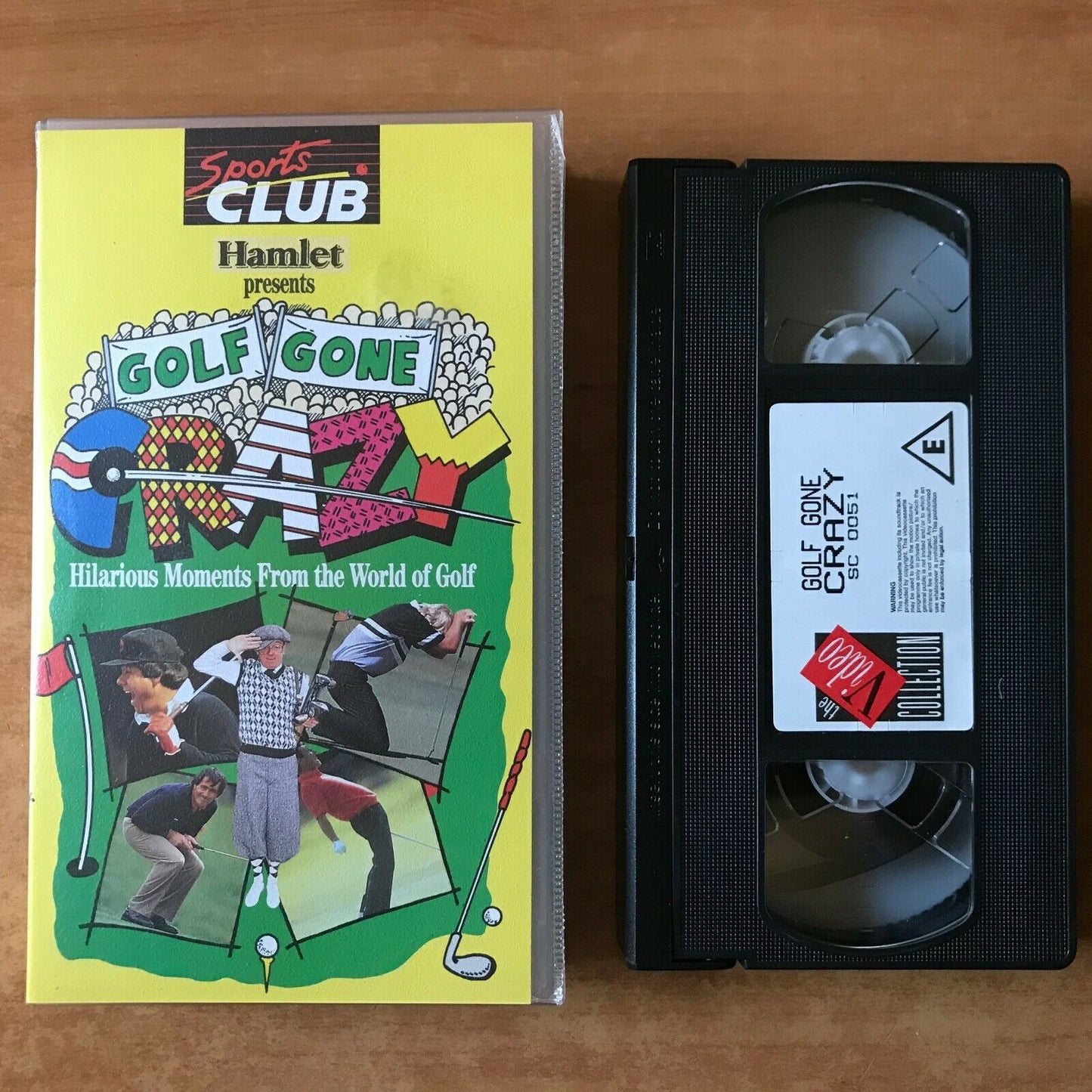 Golf Gone Crazy: Hilarious Moments [Sports Club] Noel Hunt - Niall Toibin - VHS-