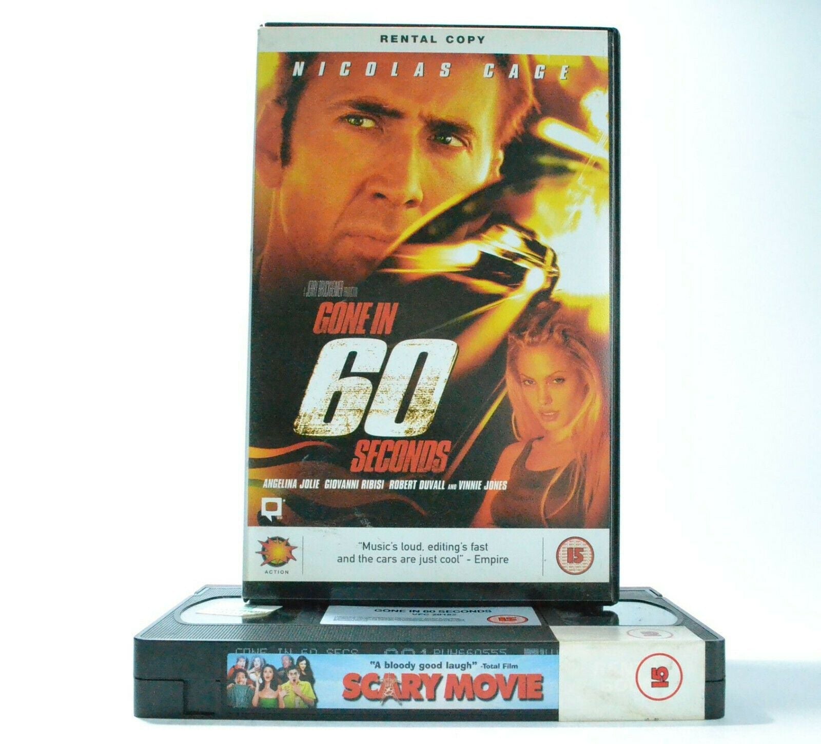 Gone In 60 Seconds - Touchstone - Action - Ex-Rental - Large Box - Pal VHS-