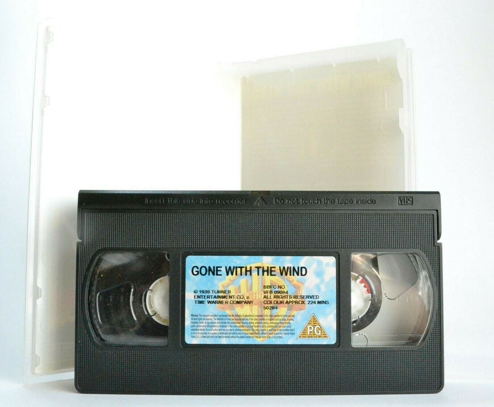 Gone With The Wind: 10 Oscars Winner - Historical Romance - Clark Gable - VHS-