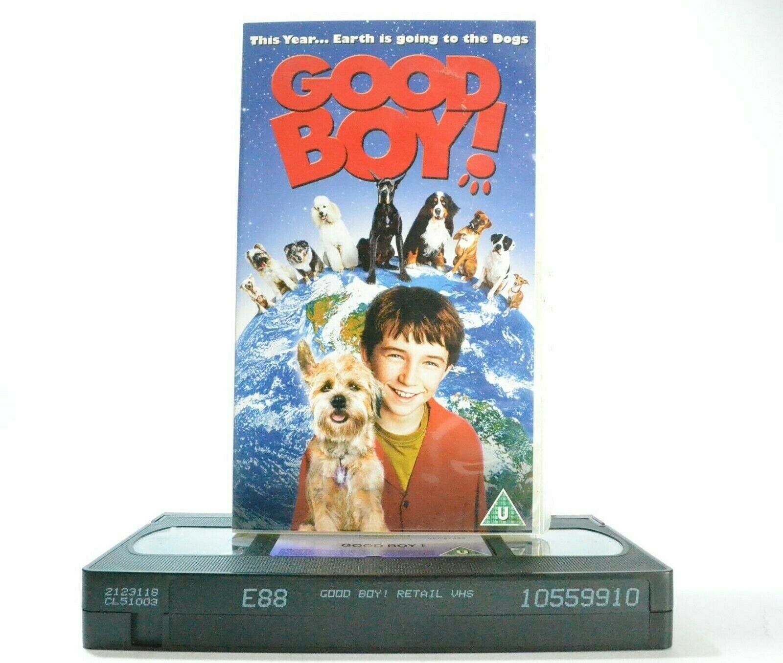 Good Boy!: Based On "Dogs From Outer Space" Book - Comedy - Children's - Pal VHS-