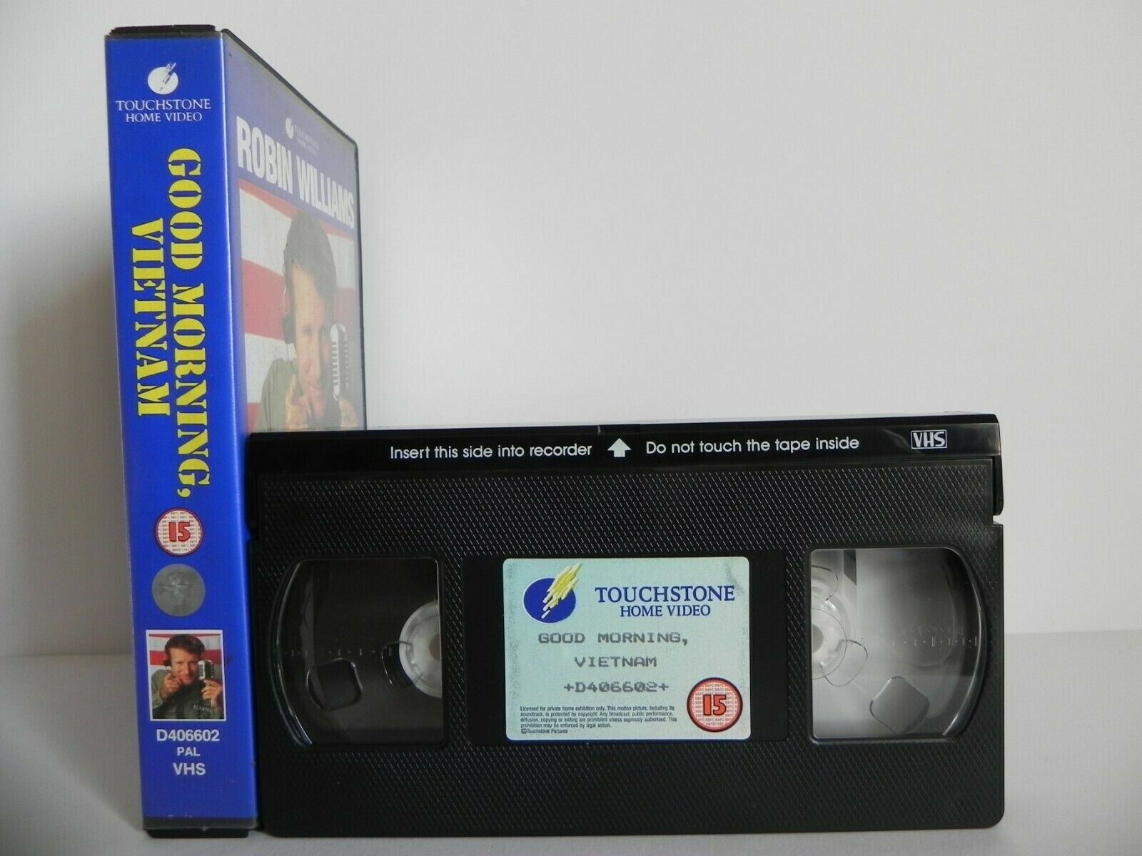 Good Morning Vietnam - Touchstone - Classic - Comedy - Robin Williams - Pal VHS-