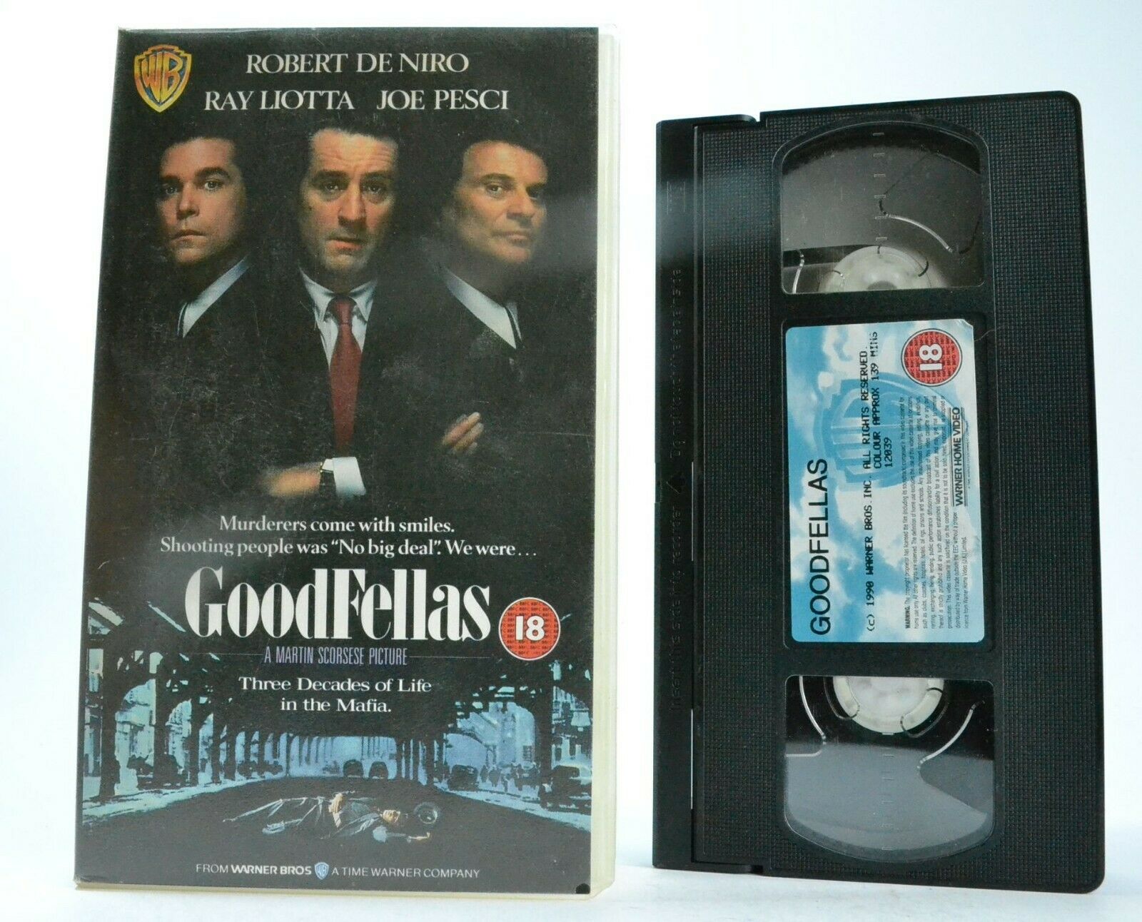 Goodfellas; [Martin Scorsese] - Underworld Epics - Drama - Robert De Niro - VHS-