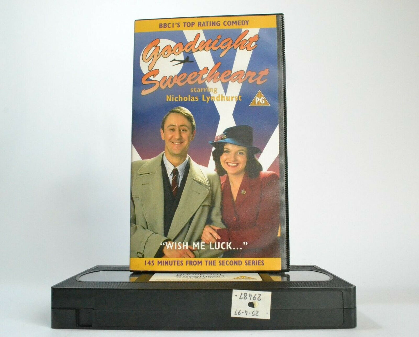 Goodnight Sweetheart: 'Wish Me Luck' [BBC T.V. Series] Nicholas Lyndhurst - VHS-