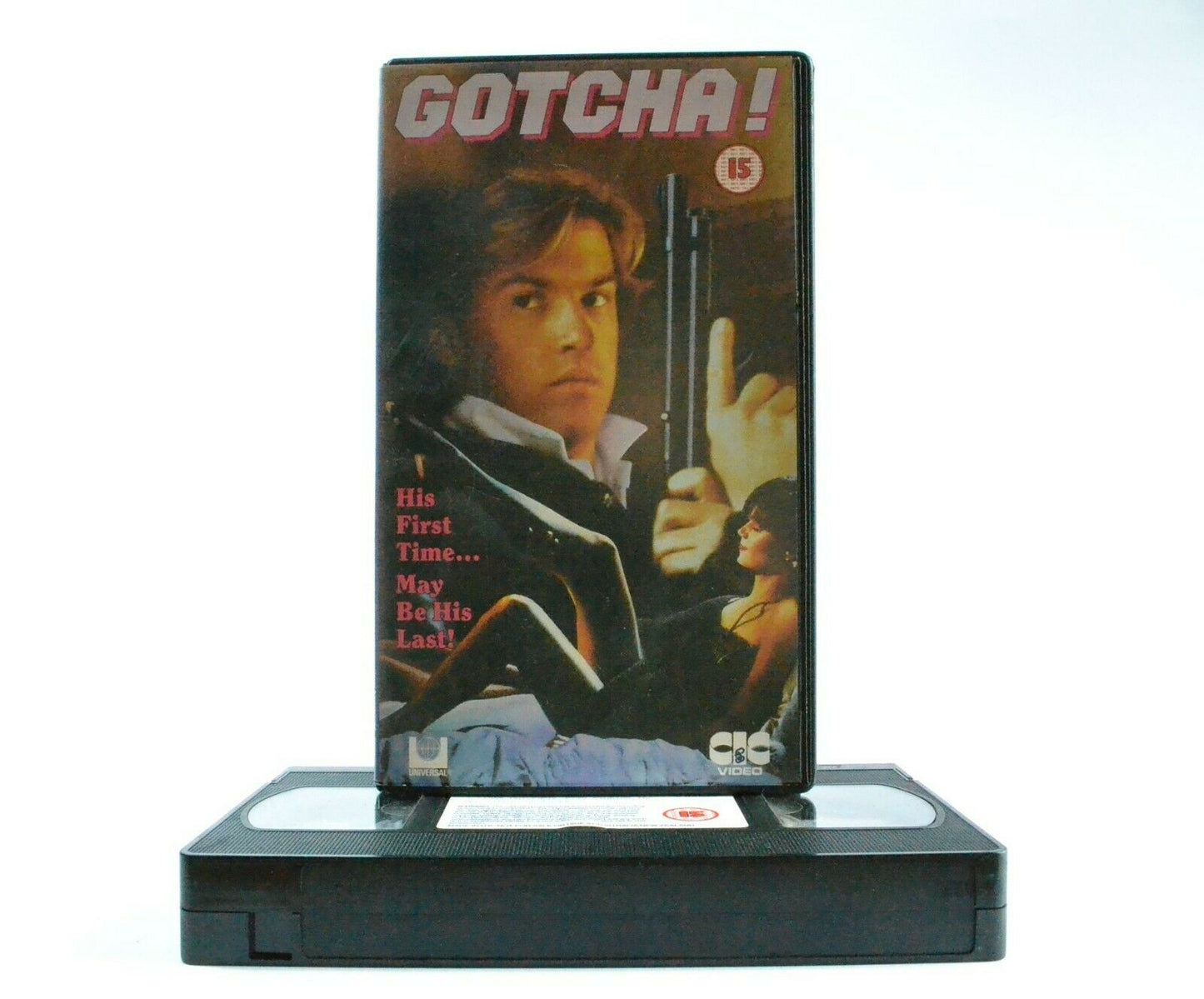 Gotcha!: CIC Video (1985) - Action/Comedy - A.Edwards/L.Fiorentino - Pal VHS-