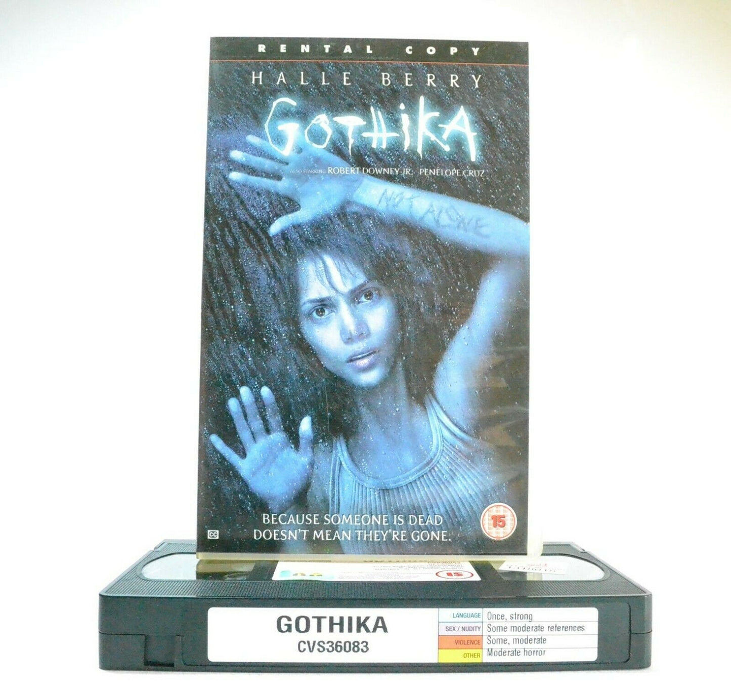 Gothika: H.Berry/R.Downey,Jr. - Psychological Thriller (2003)- Large Box - VHS-