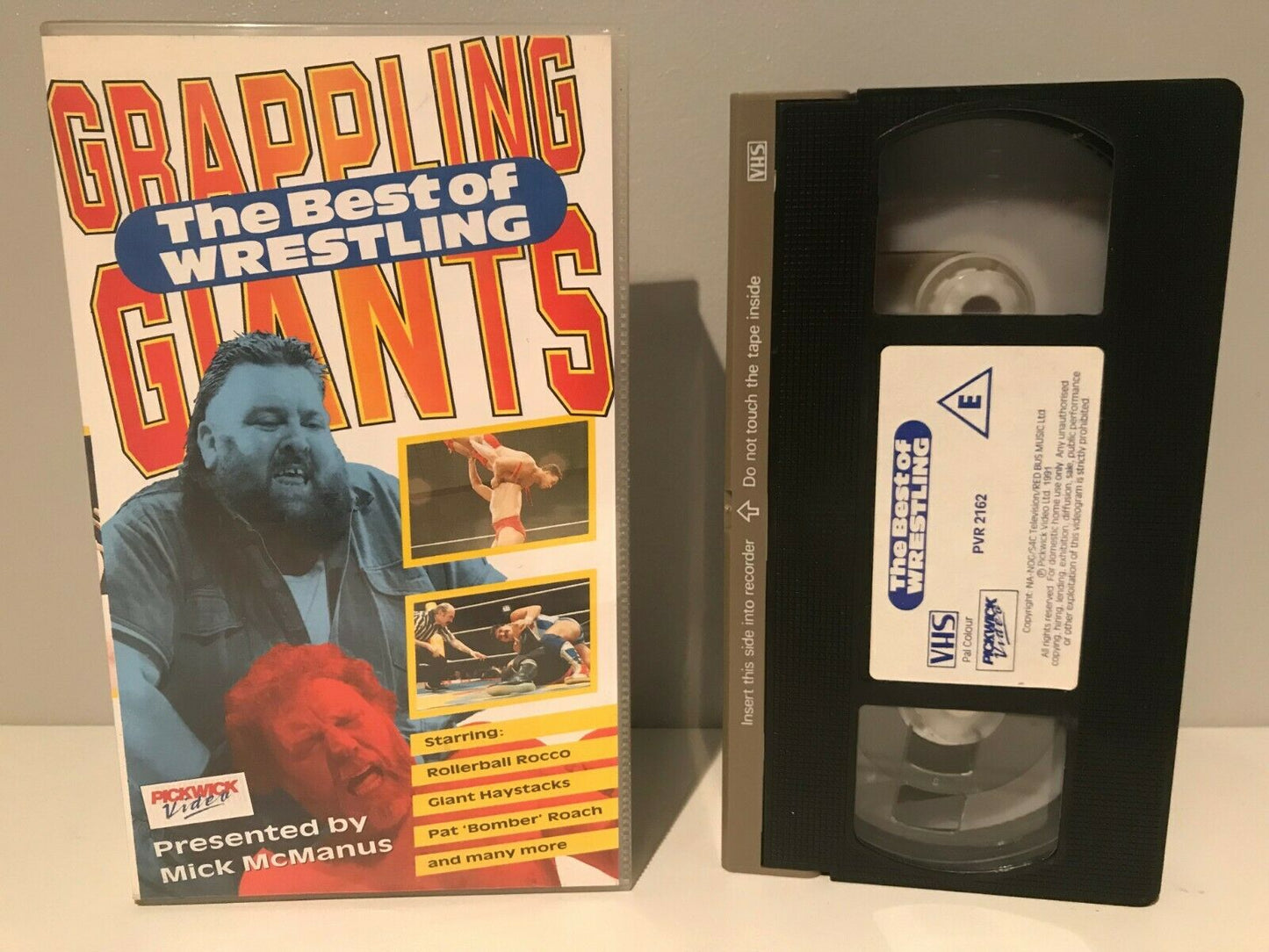 Grappling Giants (The Best Of Wrestling); [Mick McManus] Bull Power - Pal VHS-