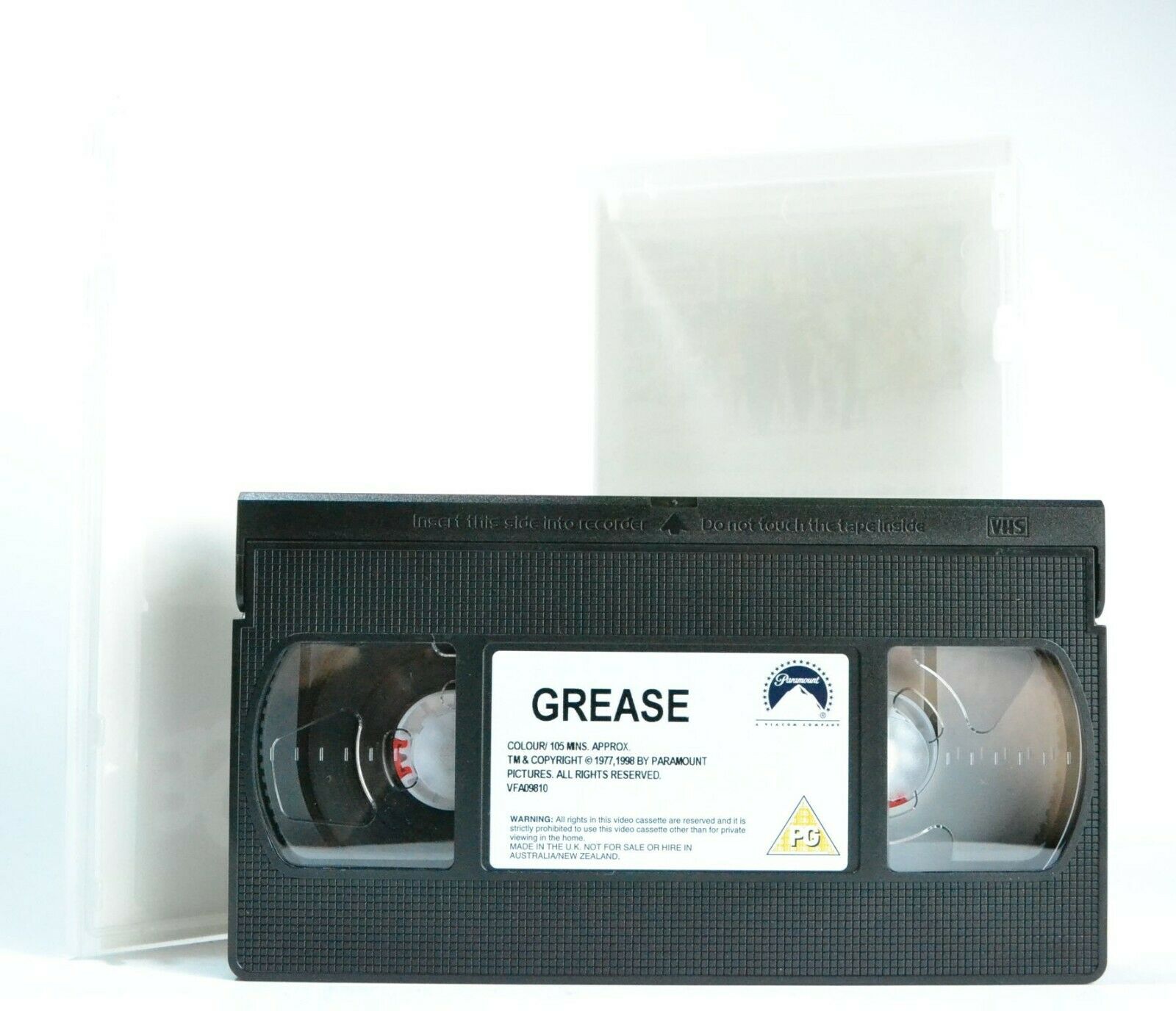 Grease (1978): Anniversary Edition - Romantic Musical Comedy - J.Travolta - VHS-