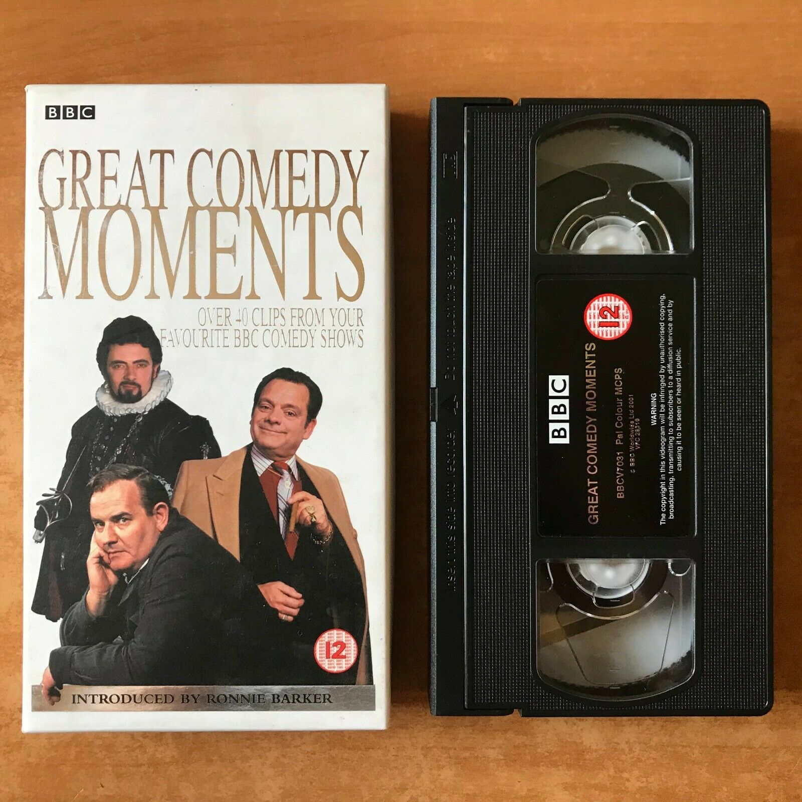 Great Comedy Moments: BBC TV Shows; [Compilcation] Rowan Atkinson - Pal VHS-