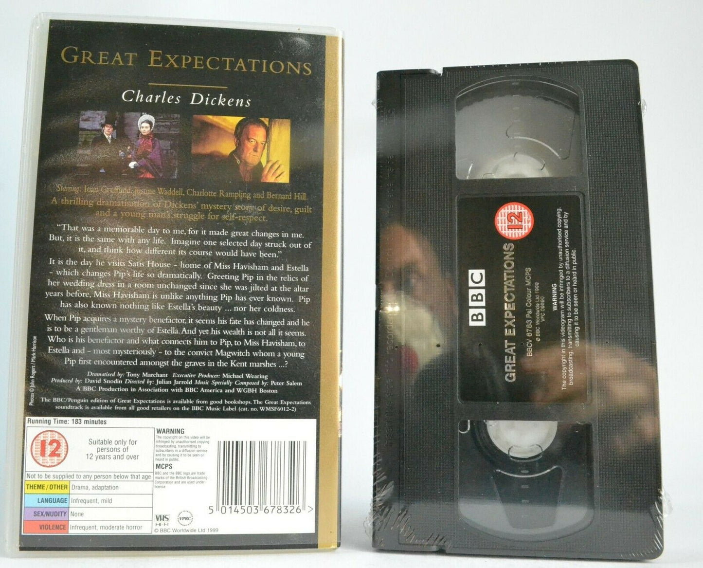 Great Expectations (BBC); [Charles Dickens] Drama - Brand New Sealed - Pal VHS-