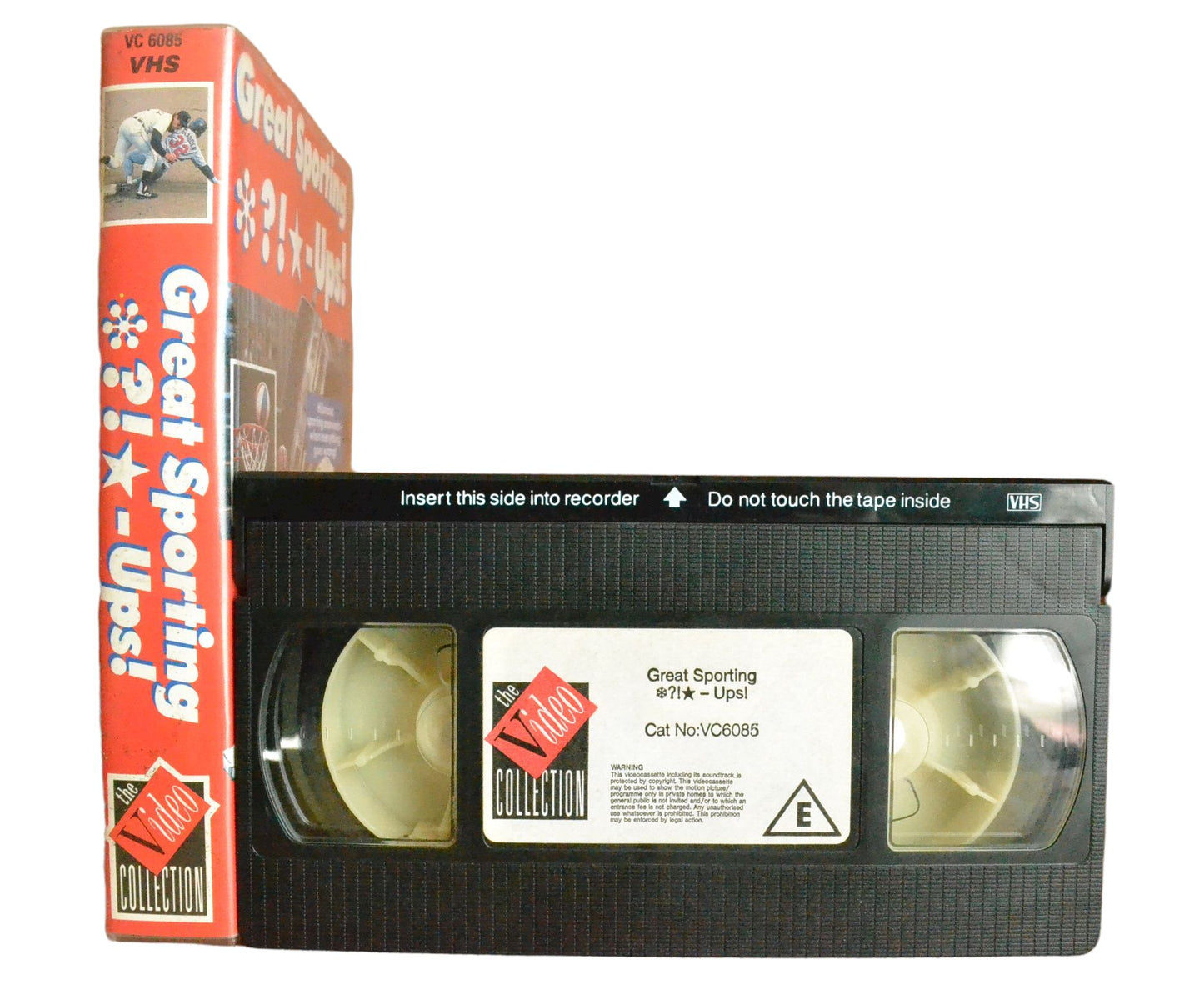 Great Sporting - Ups! (Hilarious Sporting Moments) - The Video Collection - Pal VHS-