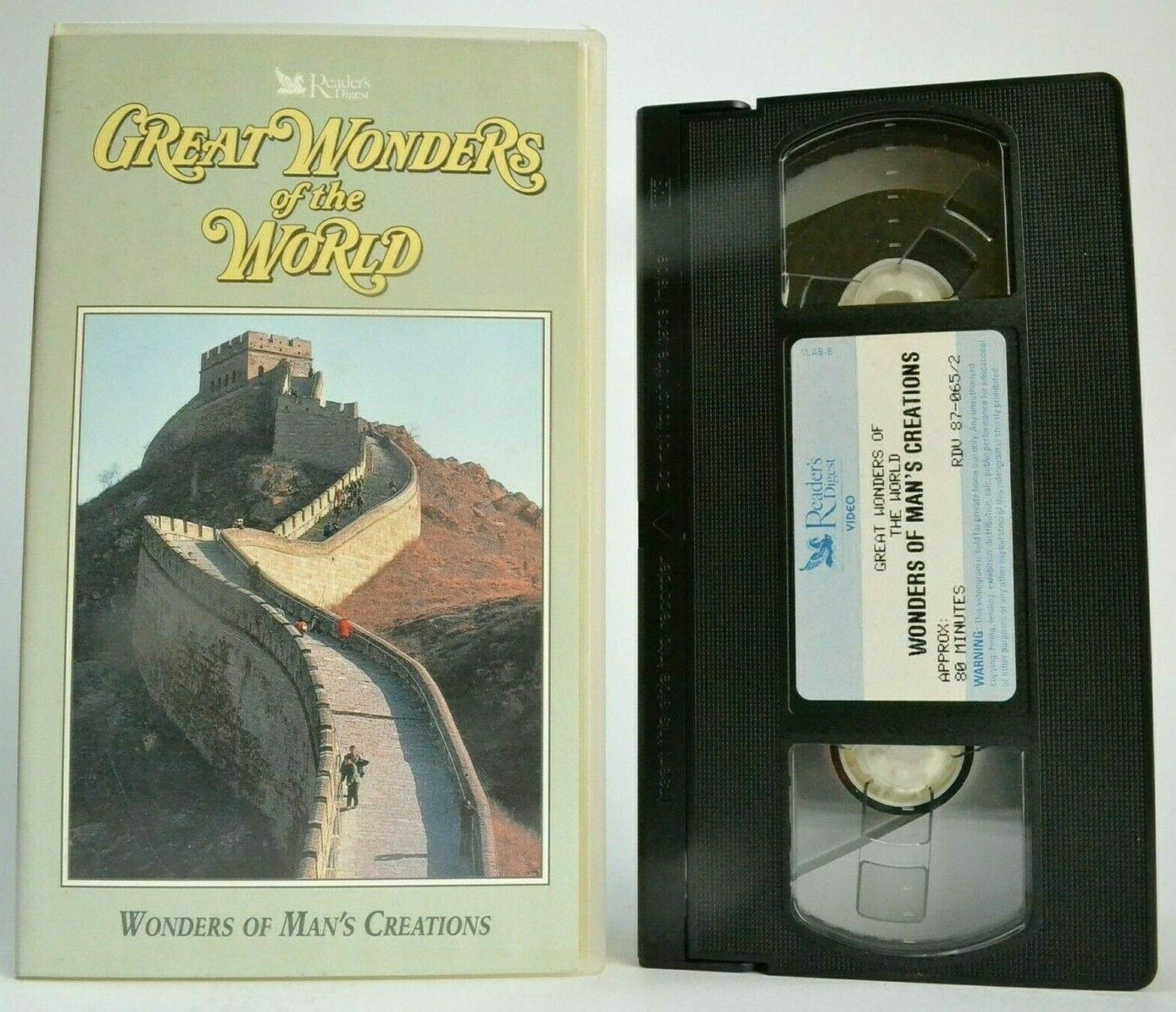 Great Wonders Of The World: Wonders Of Man's Creations [Colosseum] - Pal VHS-