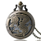 Green Dragon Bronze Era - Romantic Steampunk Film Gift For Men & Women - Quartz Pocket Watch With Chain - Cult Movie Present-