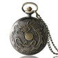 Green Dragon Bronze Era - Romantic Steampunk Film Gift For Men & Women - Quartz Pocket Watch With Chain - Cult Movie Present-2-