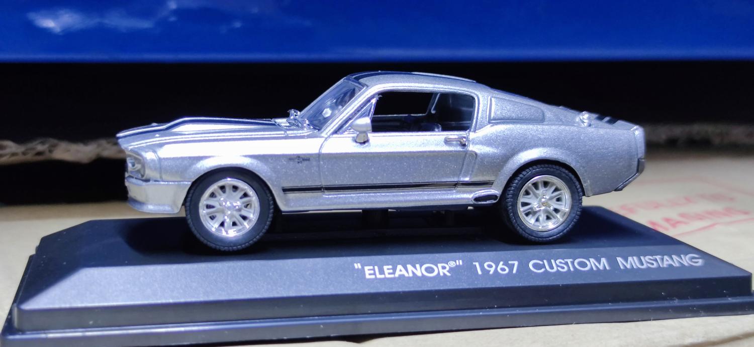 GreenLight 1:43 1967 Ford Mustang 'Eleanor' Alloy model car Metal toys for childen kids diecast gift-