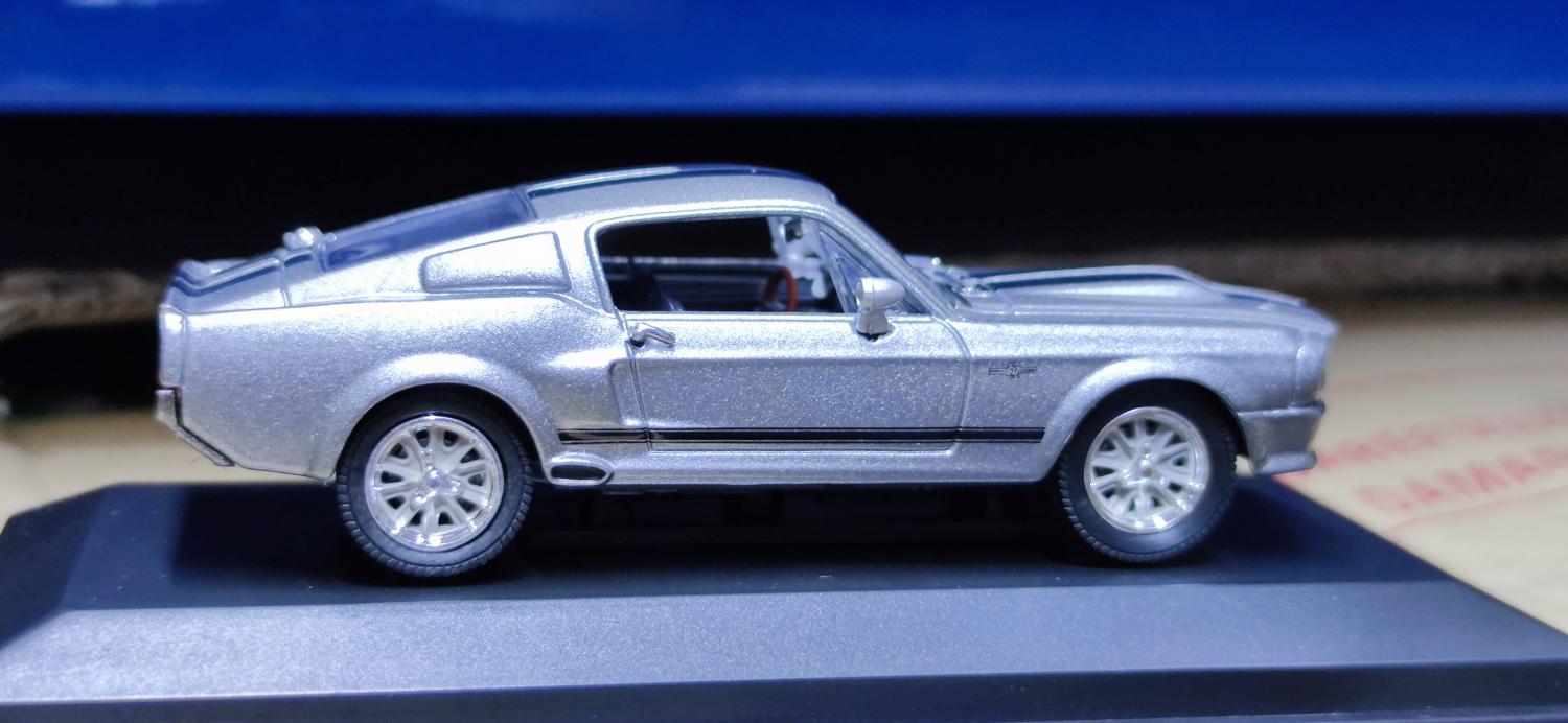 GreenLight 1:43 1967 Ford Mustang 'Eleanor' Alloy model car Metal toys for childen kids diecast gift-