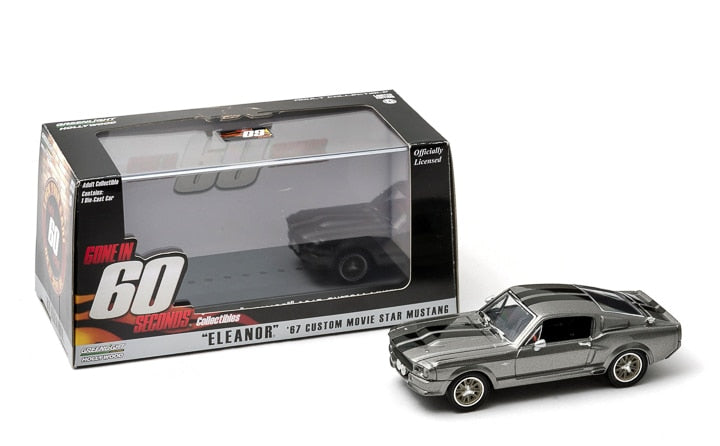 GreenLight 1:43 1967 Ford Mustang 'Eleanor' Alloy model car Metal toys for childen kids diecast gift-