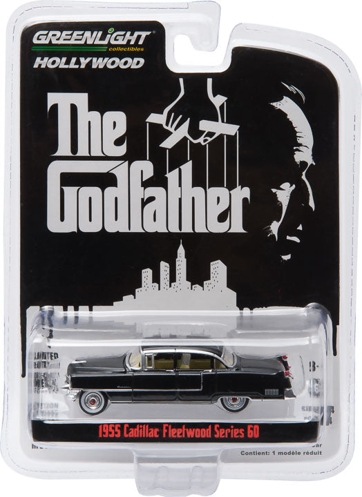 GreenLight 1:64 1955 Cadillac Fleetwood Series 60 Alloy model car Metal toys for childen kids diecast gift-