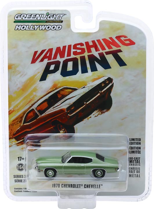 GreenLight 1:64 1970 Chevrolet Chevelle Alloy model car Metal toys for childen kids diecast gift-