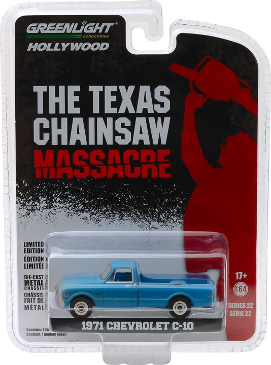 GreenLight 1:64 1971 Chevrolet C-10 Alloy model car Metal toys for childen kids diecast gift-