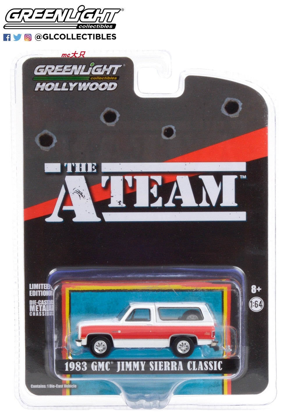 GreenLight 1:64 1983 GMC Jimmy Solid Pack Alloy model car Metal toys for childen kids diecast gift-