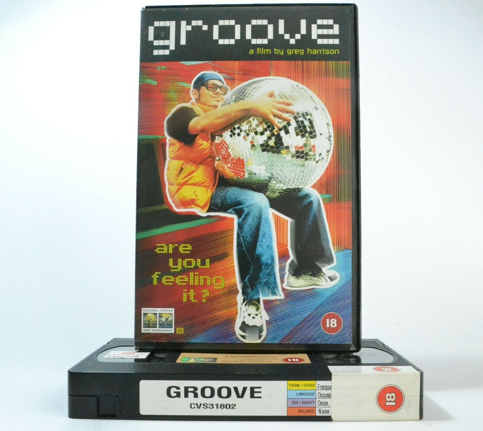 Groove (2000): Film By Greg Harrison - Large Box - Underground Rave Scene - VHS-