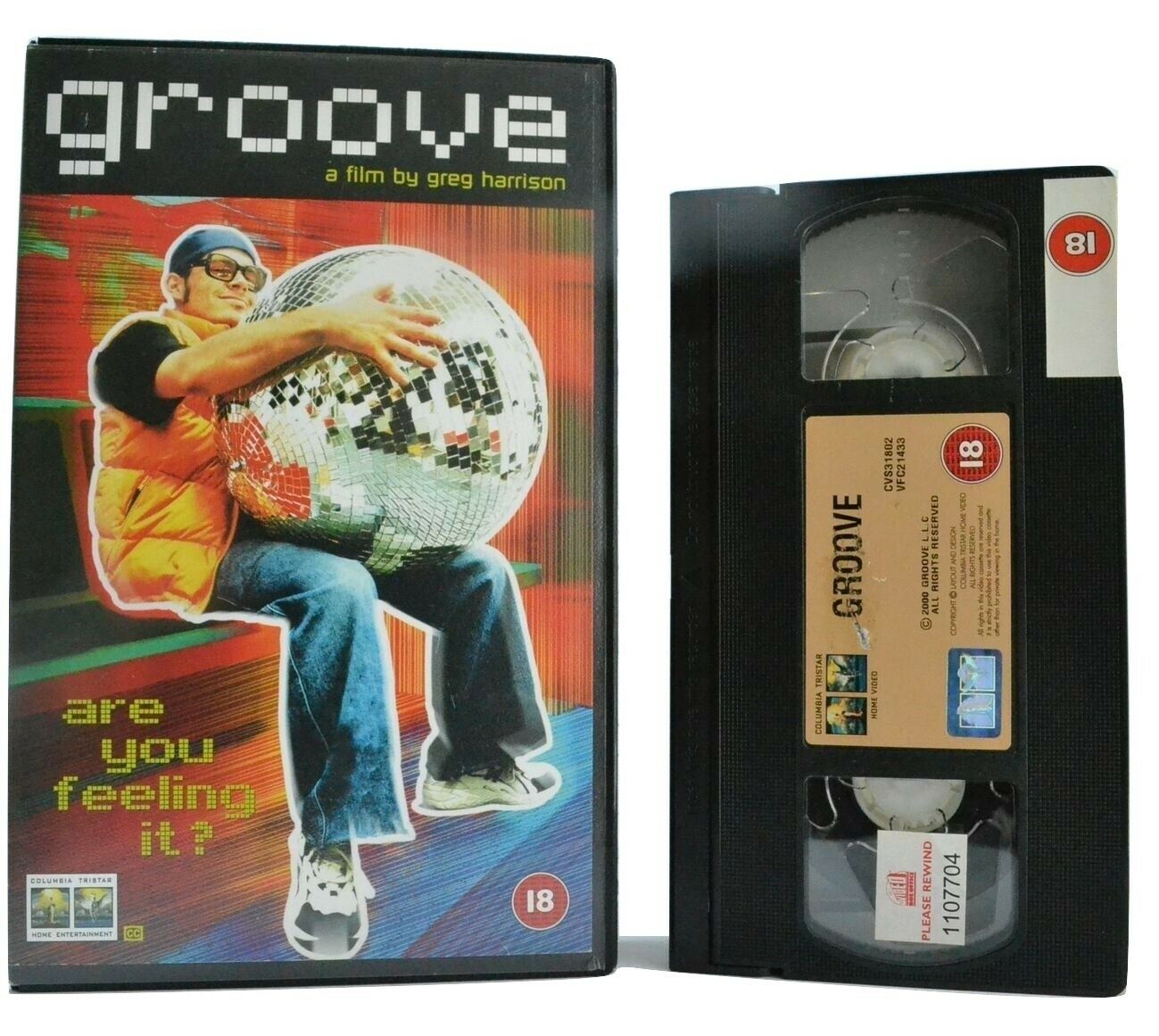 Groove (2000): Film By Greg Harrison - Large Box - Underground Rave Scene - VHS-