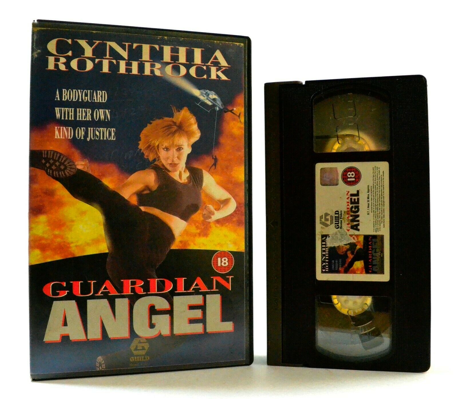 Guardian Angel: Guild Home (1994) - Large Box - Martial Arts - C.Rothrock - VHS-