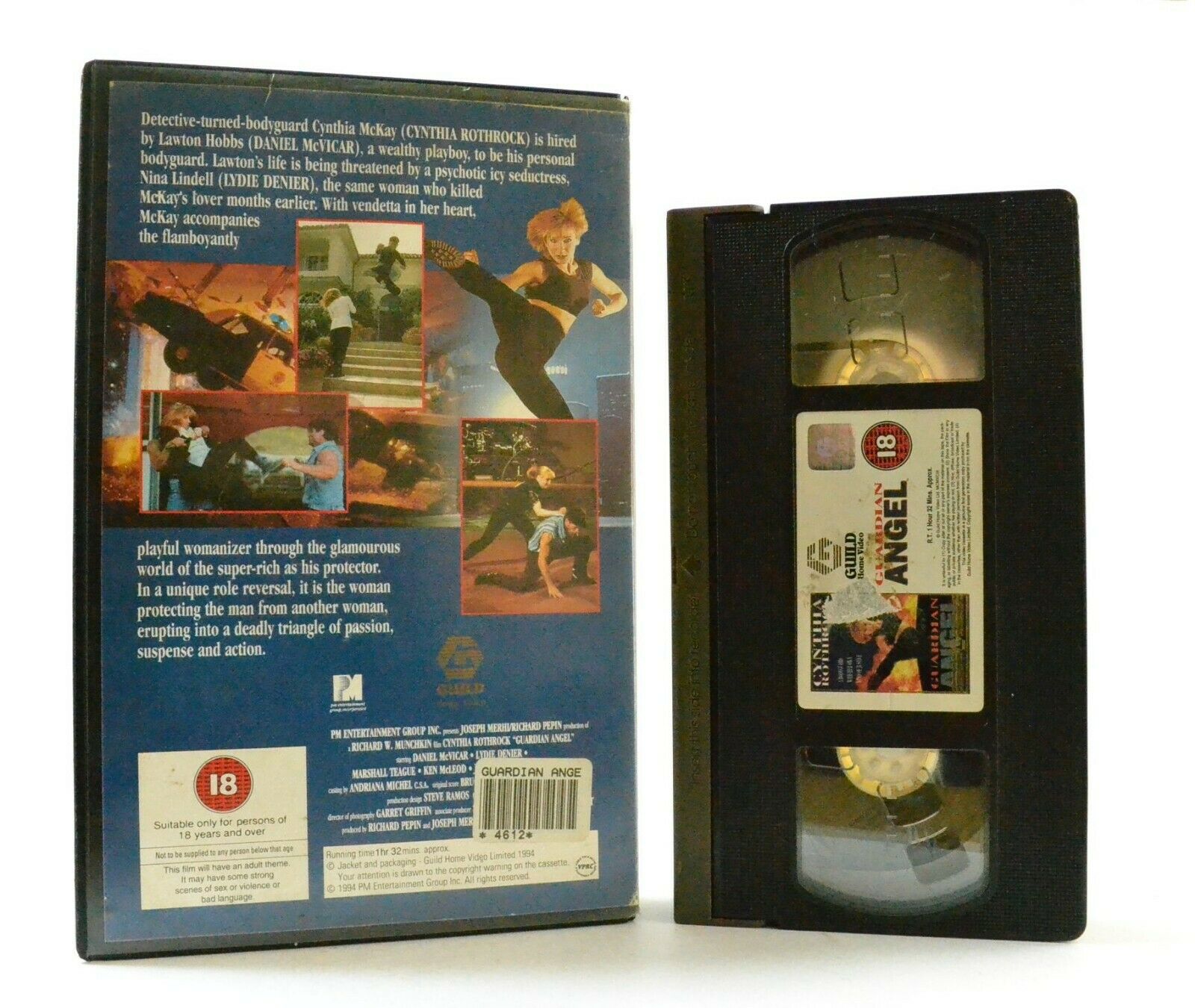 Guardian Angel: Guild Home (1994) - Large Box - Martial Arts - C.Rothrock - VHS-