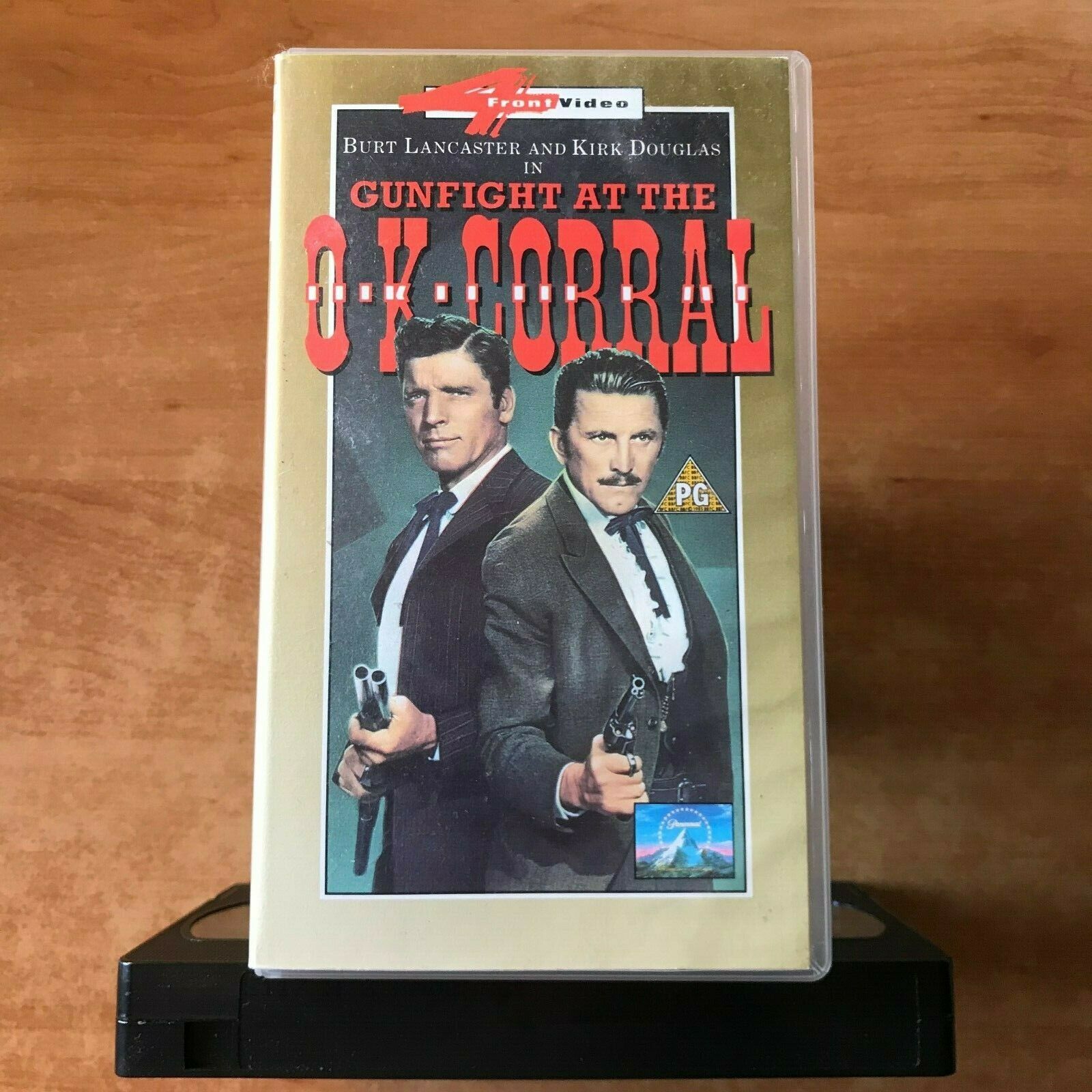 Gunfight At The O.K. Corral (1957) Western - Burt Lancaster / Kirk Douglas - VHS-