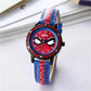 Children’s Spiderman Watch - Boy’s Quartz Wrist Watch - Luminous Pointer Design - Ideal for Primary School Students-