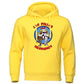 Los Pollos Hermanos Letter Print Men's Hoodie - Oversized-Yellow-XXL-