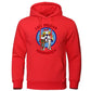 Los Pollos Hermanos Letter Print Men's Hoodie - Oversized-Red-XXL-