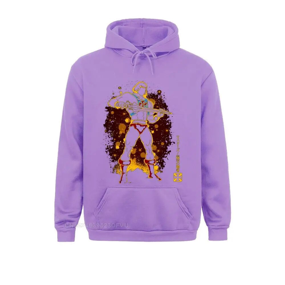 He-Man Universe Sweater - 80s Skeletor Hoodie-Purple-S-