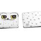 Harry Potter Owl Zippered Wallet - Short Card Bag for Men and Women’s Gifts-