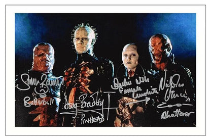 Hellraiser Cast - Signed Movie Poster-30x45cm-