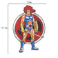 Thundercats Lion-O Patch - DIY Embroidery Decal - Brave Cartoon Back Patch Gift-