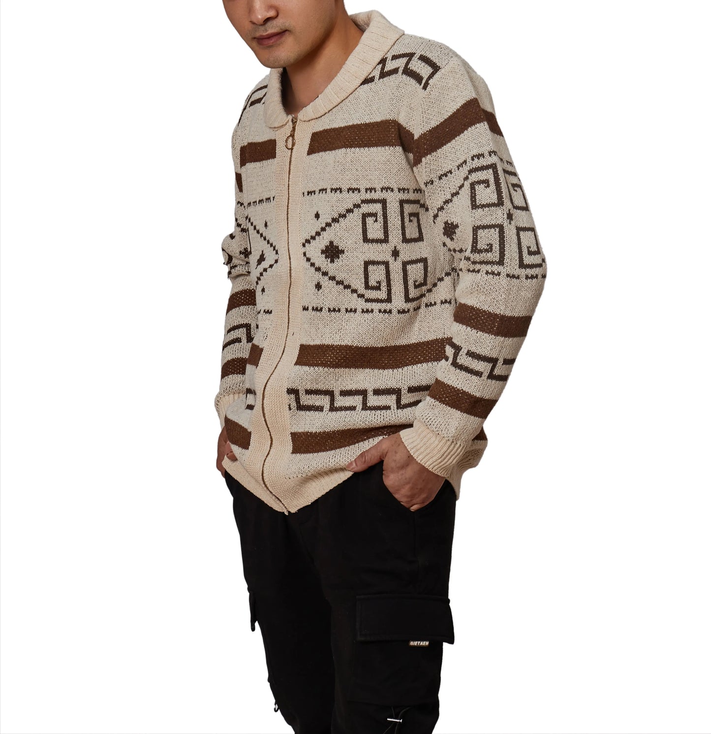 Big Lebowski Cosplay Jacket - The Dude Abides - Knitted Cardigan-