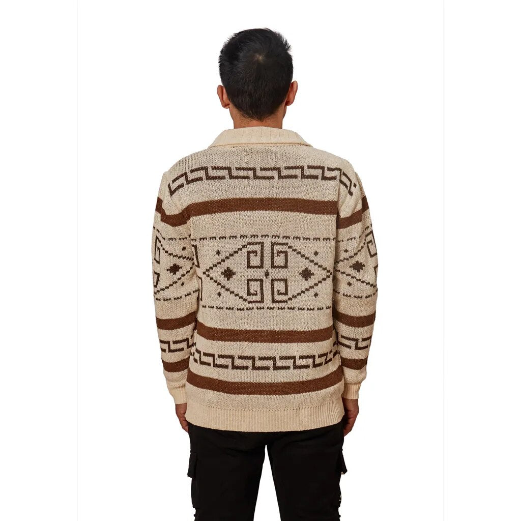 Big Lebowski Cosplay Jacket - The Dude Abides - Knitted Cardigan-