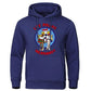 Los Pollos Hermanos Letter Print Men's Hoodie - Oversized-Dark Blue-XXL-