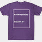 Cult Retro Vintage Bad Taste Movie T-Shirt - Unisex Men Women-PURPLE-S-