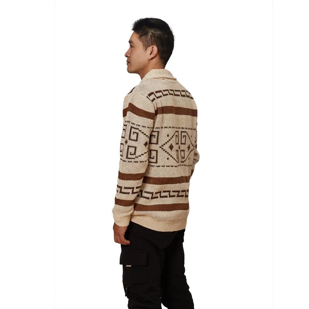 Big Lebowski Cosplay Jacket - The Dude Abides - Knitted Cardigan-