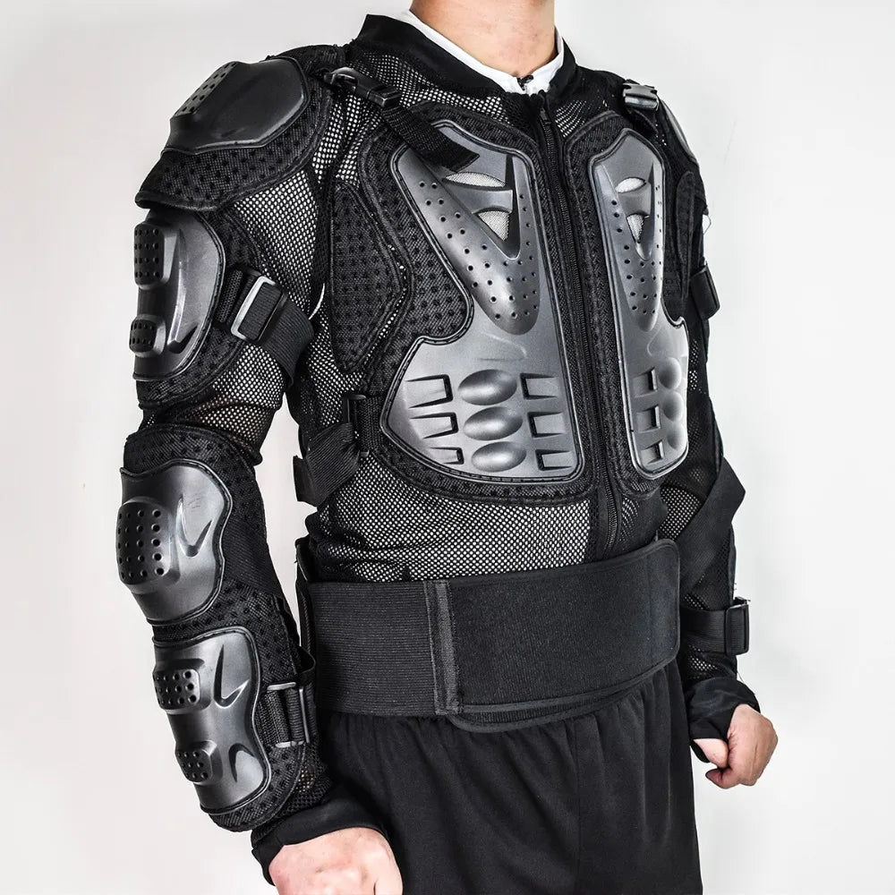 Movie Stunt Practice Jacket Armor Gear - Chest Back Support for Racing Motocross Skiing and Practicing Daring Stunts - Ideal Protection-