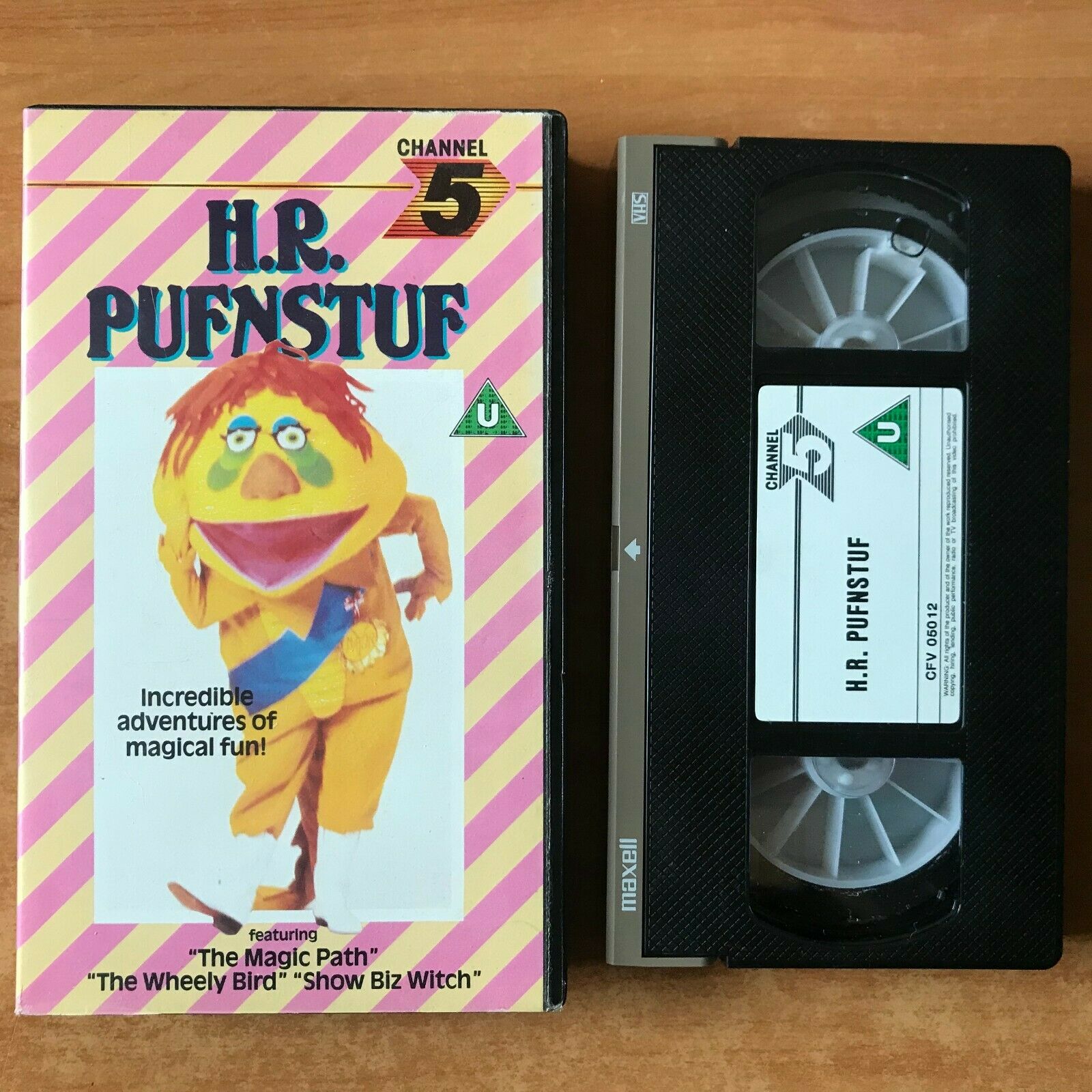 H.R. Pufnstuf; [Channel 5]: "The Magic Path" - Billie Hayes - Children's - VHS-