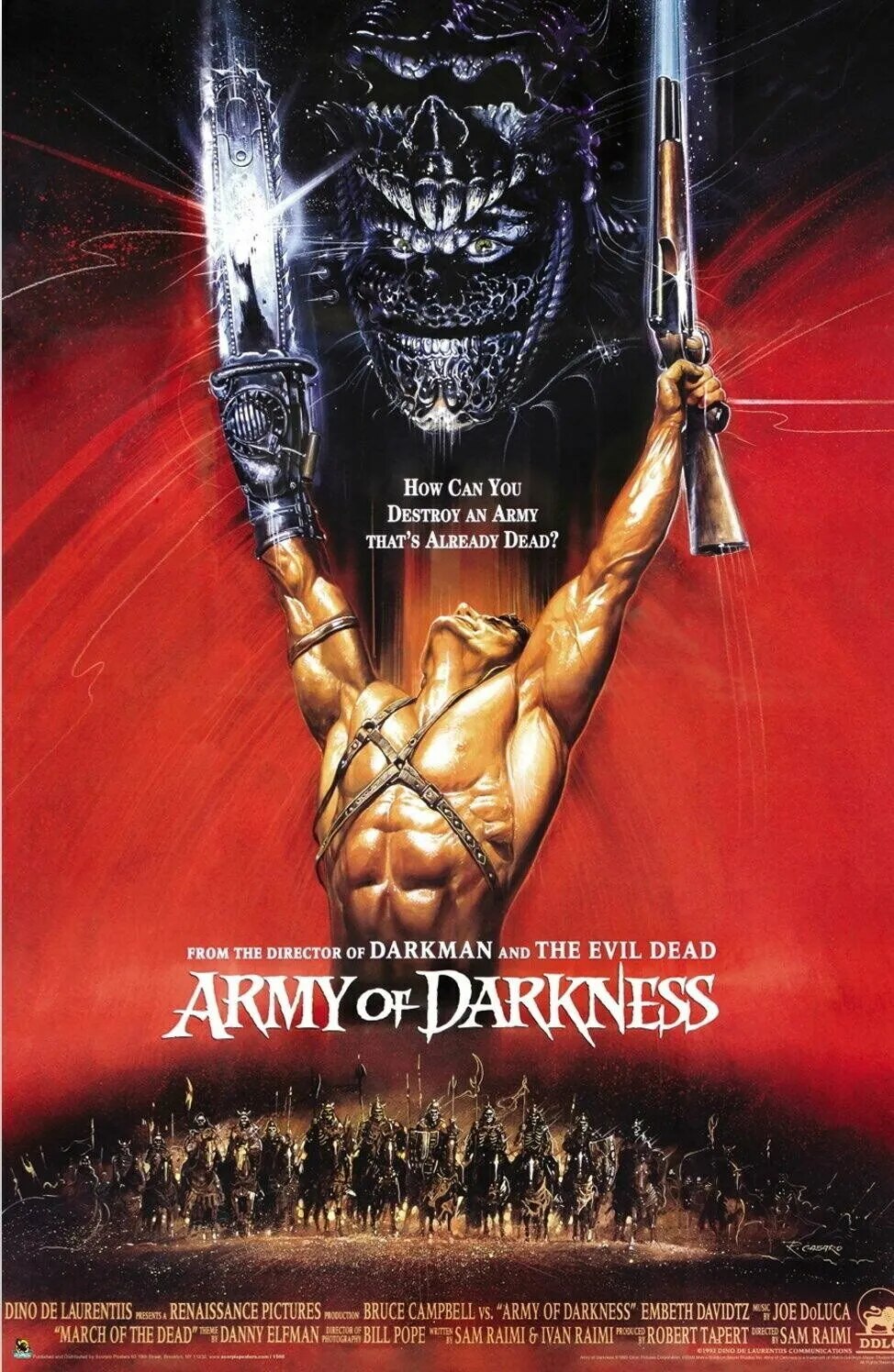 Army Of Darkness - Bruce Campbell Movie Poster-30x45cm-