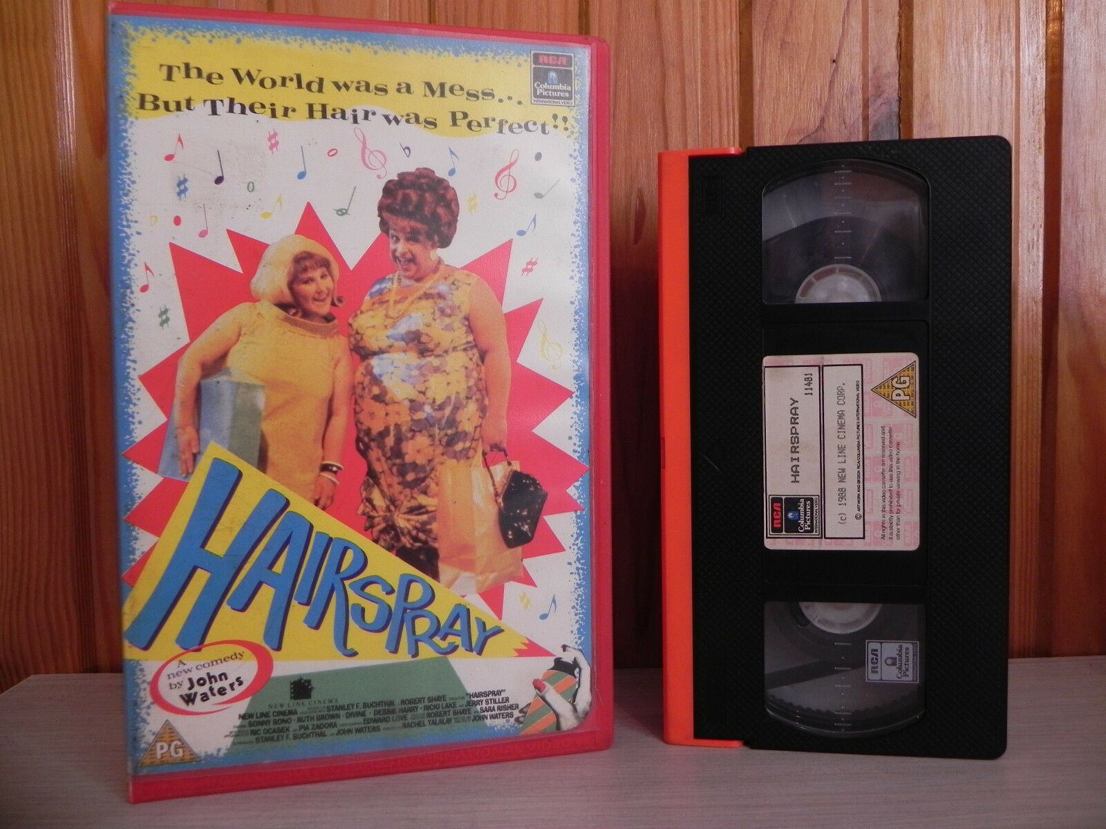 Hairspray - The Musical - RCA Big Box - 1988 Movie Release - Collectable Pal VHS-